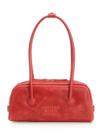 Margesherwood Soft Boston Ew Handbags Rosso-Donna