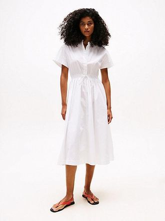 Tommy Hilfiger Smock Relaxed Midi Dress