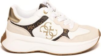 Guess Schoenen, Dames, Veelkleurig, 36 EU, Leer, Sneaker