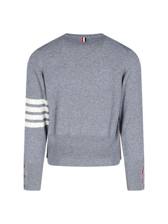 Thom Browne Mens Sweaters Grey Cashmere