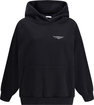 Givenchy Black Hoodie In Cotton