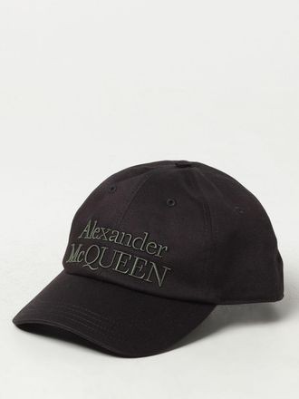 Alexander McQueen Hat MCQUEEN Men color Black