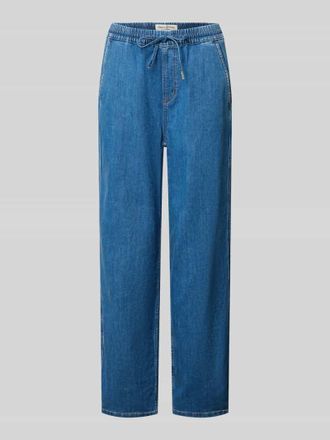 Marc O'Polo Relaxed Fit Jeans aus Baumwoll-Mix in Ocean Melange, Gr&ouml;&szlig;e XL