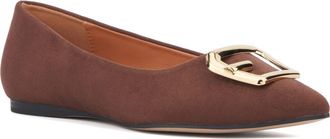 Torgeis Hartwell Pointed Toe Flat in Tan at Nordstrom Rack, Size 6.5