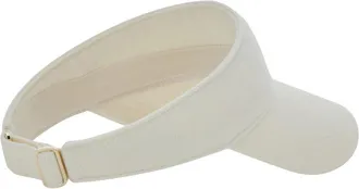 Helen Kaminski Womens Visor Berkley White Wool Hat
