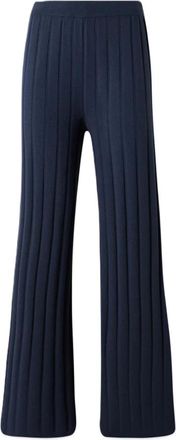 Max Mara Broeken, Dames, Blauw, M, Polyester, Marzia Broeken