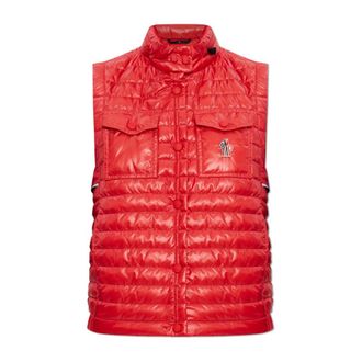 Moncler Vests, female, Red, Size: XS Grenoble Day-Namic Vest
