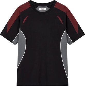 STUDIO TOMBOY T-shirt con design color-block - Nero