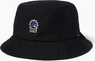 HUF Mens HUF Black Seeing Sun Bucket Hat - Size: ONE size