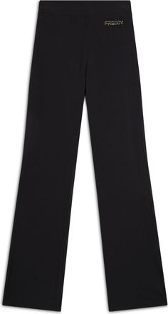 Freddy Leggings regular fit in jersey con fondo flare