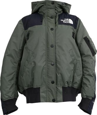 The North Face x Sacai Padded Bomber Jacket in Olive Nylon