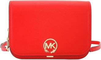 Michael Kors Delancey Medium Leather Messenger Bag