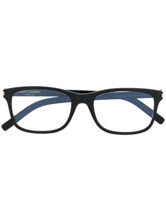 Saint Laurent Eyewear Bril met rechthoekig montuur - Zwart