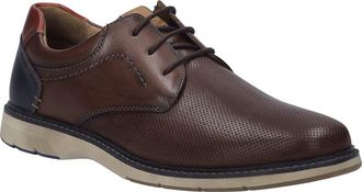 Josef Seibel Stuart 02 Perforated Leather Derby in Castagne at Nordstrom, Size 13-13.5Us