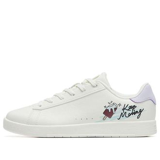Anta (WMNS) ANTA Life Series Sneakers White Purple 122228065S-1