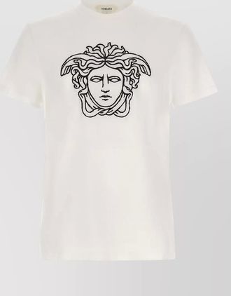 Versace embellished medusa short-sleeve t-shirt