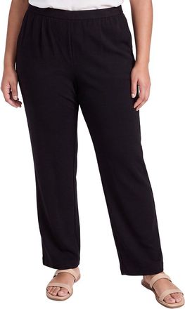 Eileen Fisher Plus Straight Pant