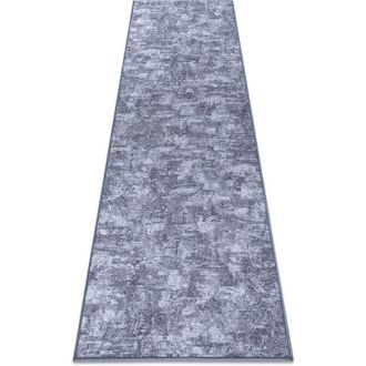 RugsX Runner solid grey 90 concrete grey 70x400 cm