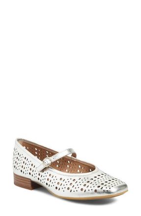 S&ouml;fft Ellie Mary Jane Pump in Light Platino at Nordstrom, Size 7.5