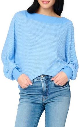 Gibsonlook Wheels Up Open Weave Sweater in Cornflower Blue at Nordstrom Rack, Size Xx-Small