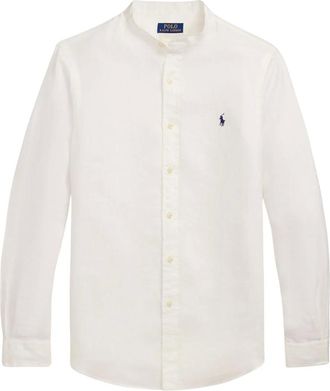 Ralph Lauren Overhemden, Heren, Wit, M, Katoen, Casual overhemd