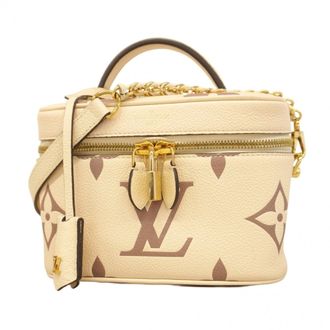 Louis Vuitton Cream Vanity Bag (Pre-Owned)