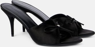 Balenciaga Sandali Knife Bow 80 in raso