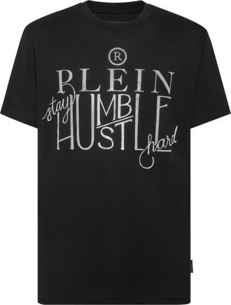 Philipp Plein T-shirt Stay Humble - Nero