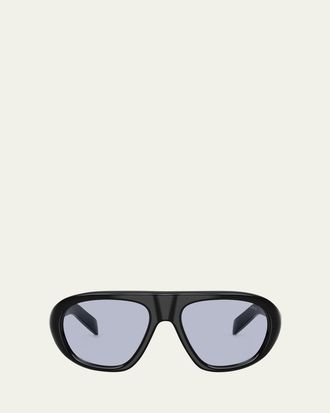 Prada PR C05SF Acetate Pilot Sunglasses