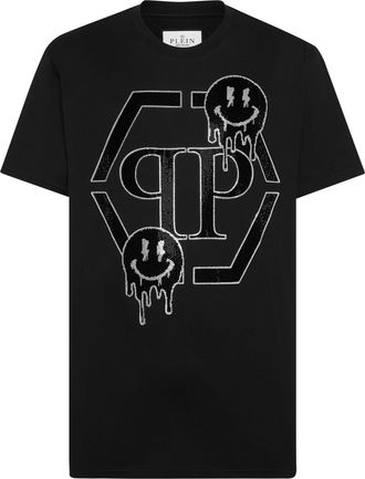 Philipp Plein T-Shirt Met Ronde Hals Smile