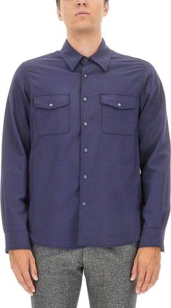 Aspesi Double Chest Pocket Regular Fit Shirt