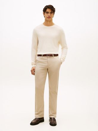 Tommy Hilfiger Mens Straight Fit Stretch Chino - Sandalwood - 28W x 28L
