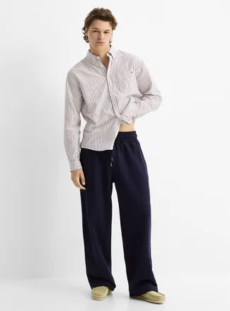 Djab Mens Wide-leg sweatpant Relaxed fit Imported from Seoul