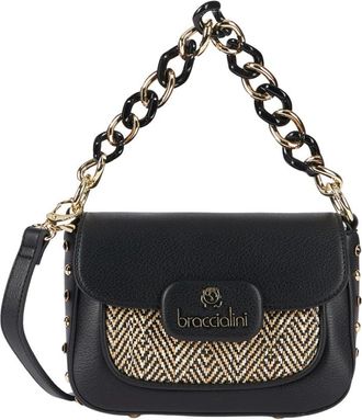 Braccialini Borsa a tracolla con catena - - Bags - Donna - Nero - ONE SIZE