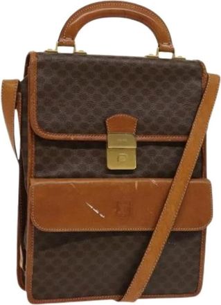 Celine Pre-owned Tela celine-bags - - Pre-owned - Donna - Marrone - ONE SIZE