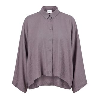 8pm Shirts, female, Gray, Size: XS Camicia Mumbai