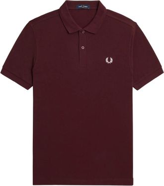 Fred Perry Polo Shirt - Heren - Polos - Rood - S - Katoen - Tops