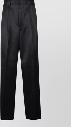Junya Watanabe pleated front wool blend tailored trousers