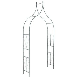 No Brand No Brand - Arco De Flores Con 40 Cm De Profundidad Verde