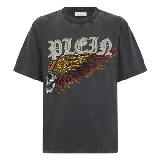 Philipp Plein Uomo, Top, Nero, M, new