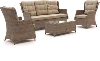 Intenso Furniture Intenso Milano stoel-bank loungeset 5-zits 4-delig