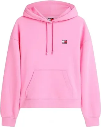 Tommy Jeans Donna, Felpe, Rosa, L, new