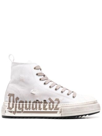 Dsquared2 Sneakers met logoprint - Wit
