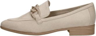 Marco Tozzi Mocassin - Dames - Loafers - Beige - 42 EU - Leer - Schoenen