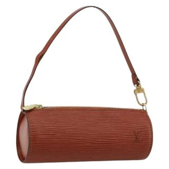 Louis Vuitton Pre-owned Mini Bags, female, Brown, Size: ONE SIZE Pre-owned Accessory Pouch