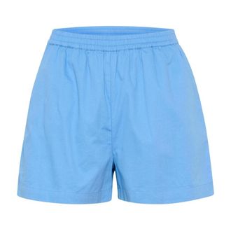 Saint Tropez UfloraSZ Shorts - Dames - Korte broeken - Blauw - Maat: XS Katoen