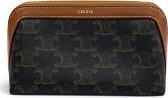 Celine Canvas Leather Pouch (Pre-Owned)