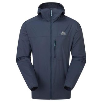 Mountain Equipment Aerofoil Hooded Jacket Windjacke f&uuml;r Herren | blau