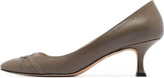 Manolo Blahnik Pumps a punta 55mm Pre-owned - Grigio