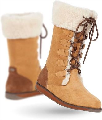 Emu Womens Featherwood Hi Boot In Chestnut/ Chataigne